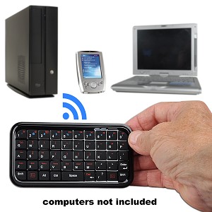 iTon 49-Key Bluetooth v2.0 Wireless Mini Keyboard for iPad, iPho - Click Image to Close
